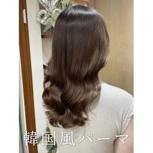 韓国風パーマ/コテ巻き風パーマ/デジタルパーマ/髪質改善