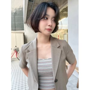 大人ボブ　ショートボブ
