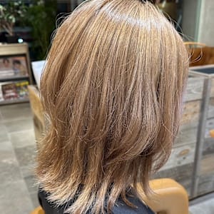 ウルフカット×ミルクティーベージュ - EARTH/A 三鷹店【ヘアメイクアース ミタカテン】掲載中