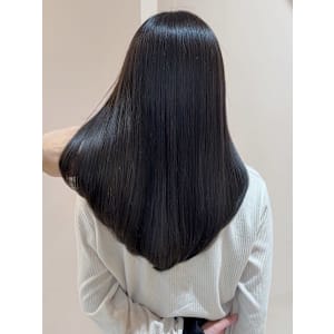 黒髪 髪質改善トリートメント 艶髪 ワンカール 20代