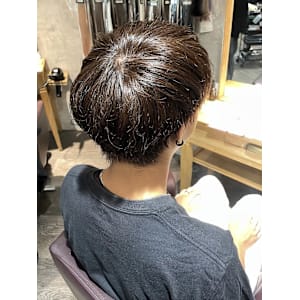 ナチュラルブラウンショートマッシュ - Afinar 横浜店【アフィナーヨコハマテン】掲載中