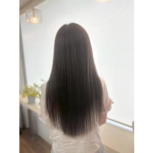 劇的カラーチェンジ！超ロングストレート