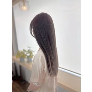 劇的カラーチェンジ！超ロングストレート