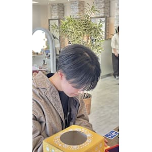 マッシュショート小顔ハンサムショート20代30代40代