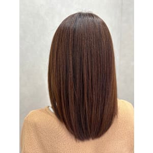 ビターグレージュ×髪質改善トリートメント/札幌大通個室美容室