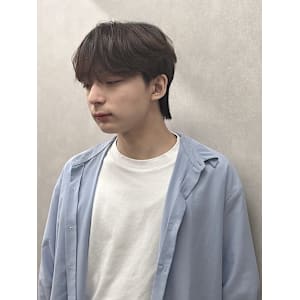 韓国ダウンパーマ＆フェザーショートマッシュ札幌大通個室サロン