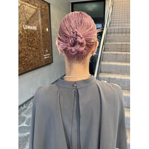 ケイ＊ヘアセット　カミモリ　お呼ばれヘア