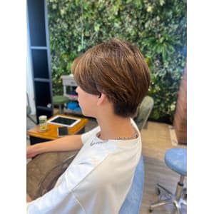 メンズスタイル×ナチュラルマッシュショート