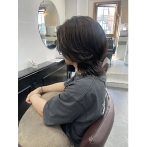 ボブレイヤー/フェイスレイヤー/センターパート