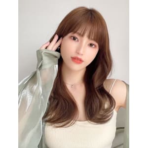 暗髪でも出せるこなれ感フェイスレイヤー×ナチュラルセミロング - AFLOAT/L 錦糸町【アフロートエル】【アフロートエル キンシチョウ】掲載中
