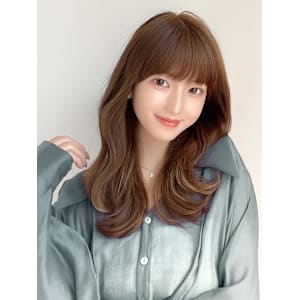 大人かわいいくびれヘアセミロング × ミルクティーベージュ - AFLOAT/L 錦糸町【アフロートエル】【アフロートエル キンシチョウ】掲載中