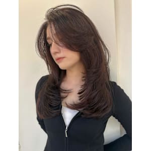 海外バタフライレイヤー　深みブラウン　イルミナカラー~*