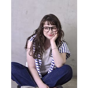 外国人風カジュアルパーマロング