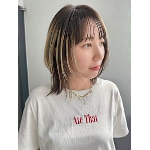 プレイイングカラー/アンブレラカラー/デザインカラー