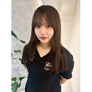 （nanaka）顔周りナチュラルレイヤー/ブラウンベージュ