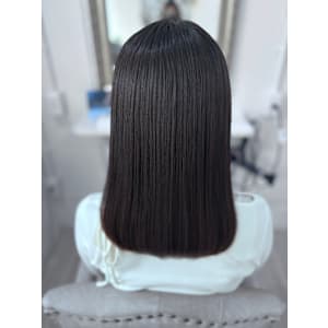 毛先までまとまる美ツヤヘア