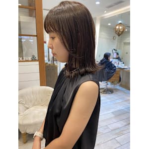 メルティーカラー/フェミニンロング/似合わせカット/渋谷