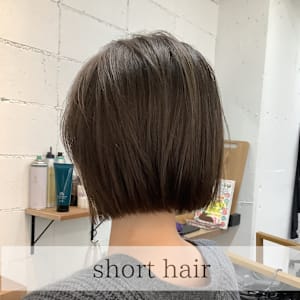 お客様スタイル やんわり切りっぱなし。