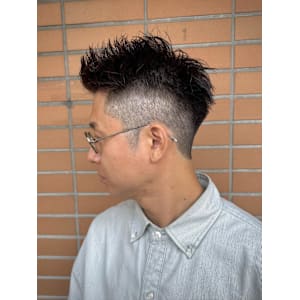 【大村指名】メンズカットショートスタイルビジネスマン