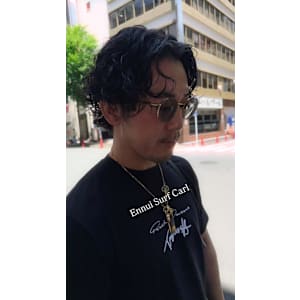 外国人風サーフカール