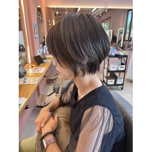 垢抜けくびれショート/似合わせカット/ショート