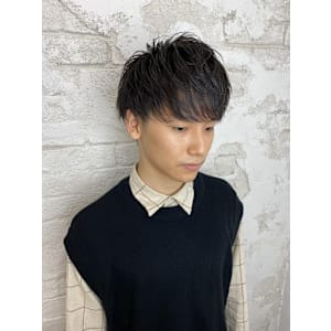 タバッシュ/マッシュ/ツーブロック/束感