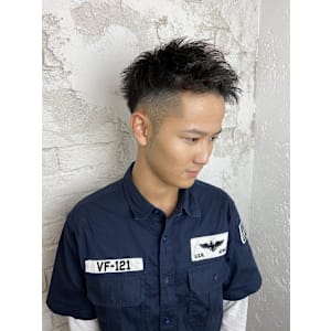 トコヤノカリアゲ/フェードカット/刈り上げ