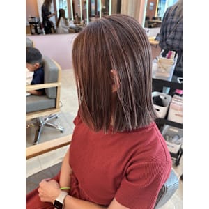 ハイライト/ピンクベージュ/ピンク/ベージュ