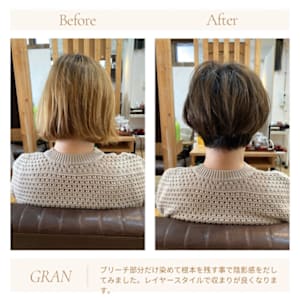 お客様髪質改善データ1869（ブリーチ毛に飽きたら）