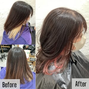 お客様スタイル イヤリングカラー