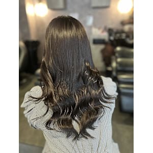 ナナセ/馴染ませエク/ダークブラウン/艶カラー