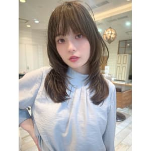 渋谷/デジタルパーマ/フェザーパーマ/ホワイトグレー - Neolive ＆ 渋谷店【ネオリーブアンドシブヤテン】掲載中