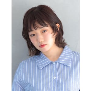 ナチュラル抜け感ボブ