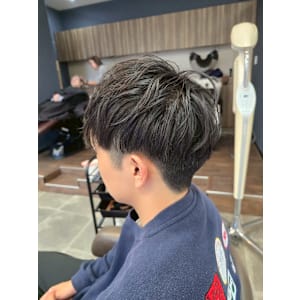 メンズカット/パーマ/グレイカラー/鎌取駅/韓国風/白髪染め - basset by aL-ter 鎌取店【バセットバイアルター】掲載中