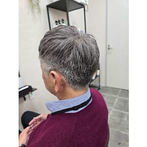 メンズカット/パーマ/グレイカラー/鎌取駅/韓国風/白髪染め - basset by aL-ter 鎌取店【バセットバイアルター】掲載中