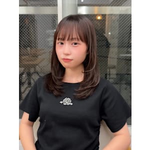 ★結べるレイヤーカット前髪顔周り韓国髪質改善