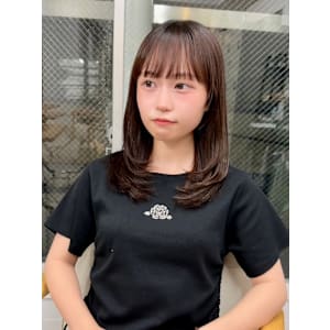 ★結べるレイヤーカット前髪顔周り韓国髪質改善