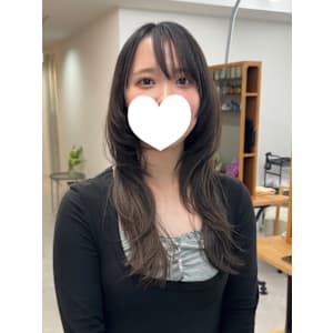 ★夏韓国ヘアハッシュカットレイヤーカット前髪顔周りウルフ