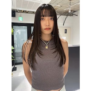 レイヤーカットロングレイヤーフェイスレイヤー顔周りカット