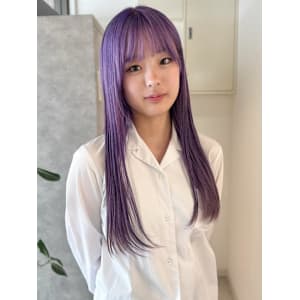 【asuna】体育祭カラー/パープルラベンダー/ケアブリーチ