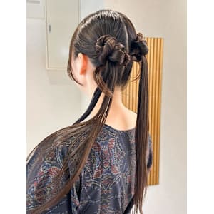 【hinari】お呼ばれヘアセット/カチモリヘア