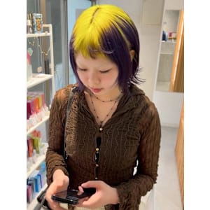 【hinari】ルーツカラー/ツートンカラー/デザインカラー - MOON by KENJE【ムーンバイケンジ】掲載中