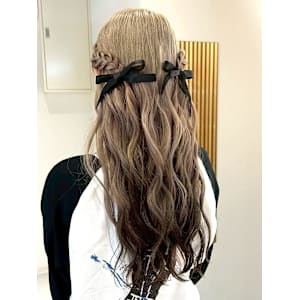 【nanaka】編み込み/ヘアアレンジ/ライブ