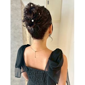 【nanaka】結婚式/ゆるふわアップ/ヘアセット