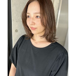 レイヤーカット/顔まわりカット/天神美容室/大名美容室
