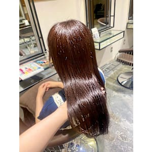 カラー/髪質改善/暖色カラー/ブラウンカラー/艶髪/艶カラー