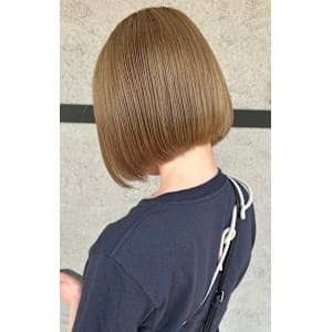ハイトーンボブ/ケアブリーチ/天神美容室/大名美容室