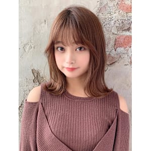 2wayバングでイメチェン顔まわりレイヤーのくびれヘアが人気 - AFLOAT/L 錦糸町【アフロートエル】【アフロートエル キンシチョウ】掲載中
