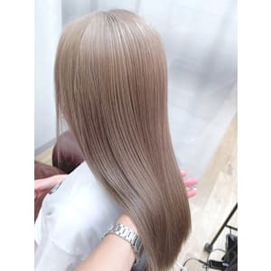 《ハイトーンカラー》ミルクティーベージュ