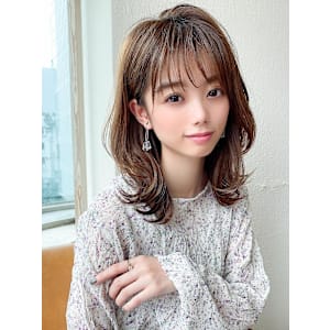 2wayバングでイメチェン顔まわりレイヤーのくびれヘアが人気 - AFLOAT/L 錦糸町【アフロートエル】【アフロートエル キンシチョウ】掲載中